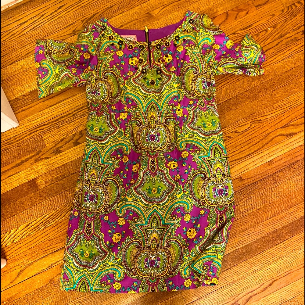 Awesome detailed empire waist dress